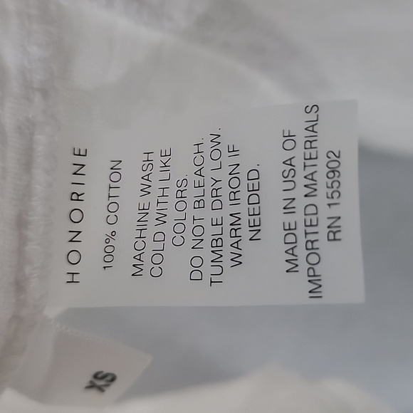 Honorine white Shirt Mini Dress Size XS - Picture 11 of 12